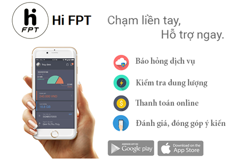 Ứng dụng Internet wifi HiFPT cập nhật tương tác với Modem tại V3.0