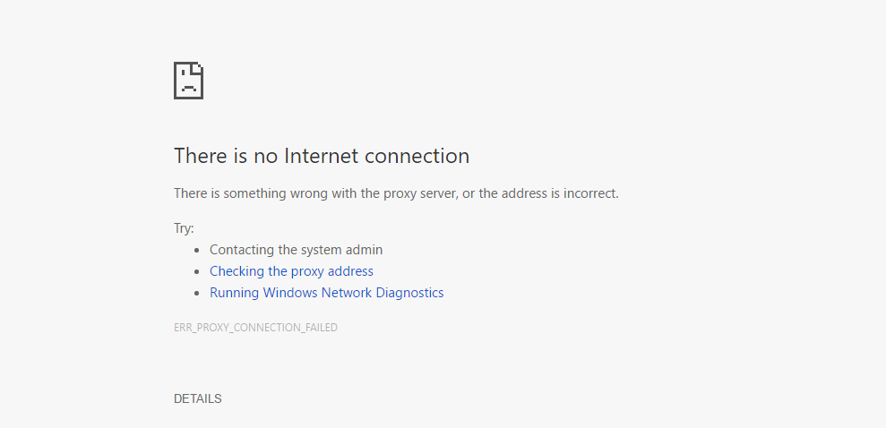 Khắc phục hiện tượng Internet chập chờn - No Internet Connection