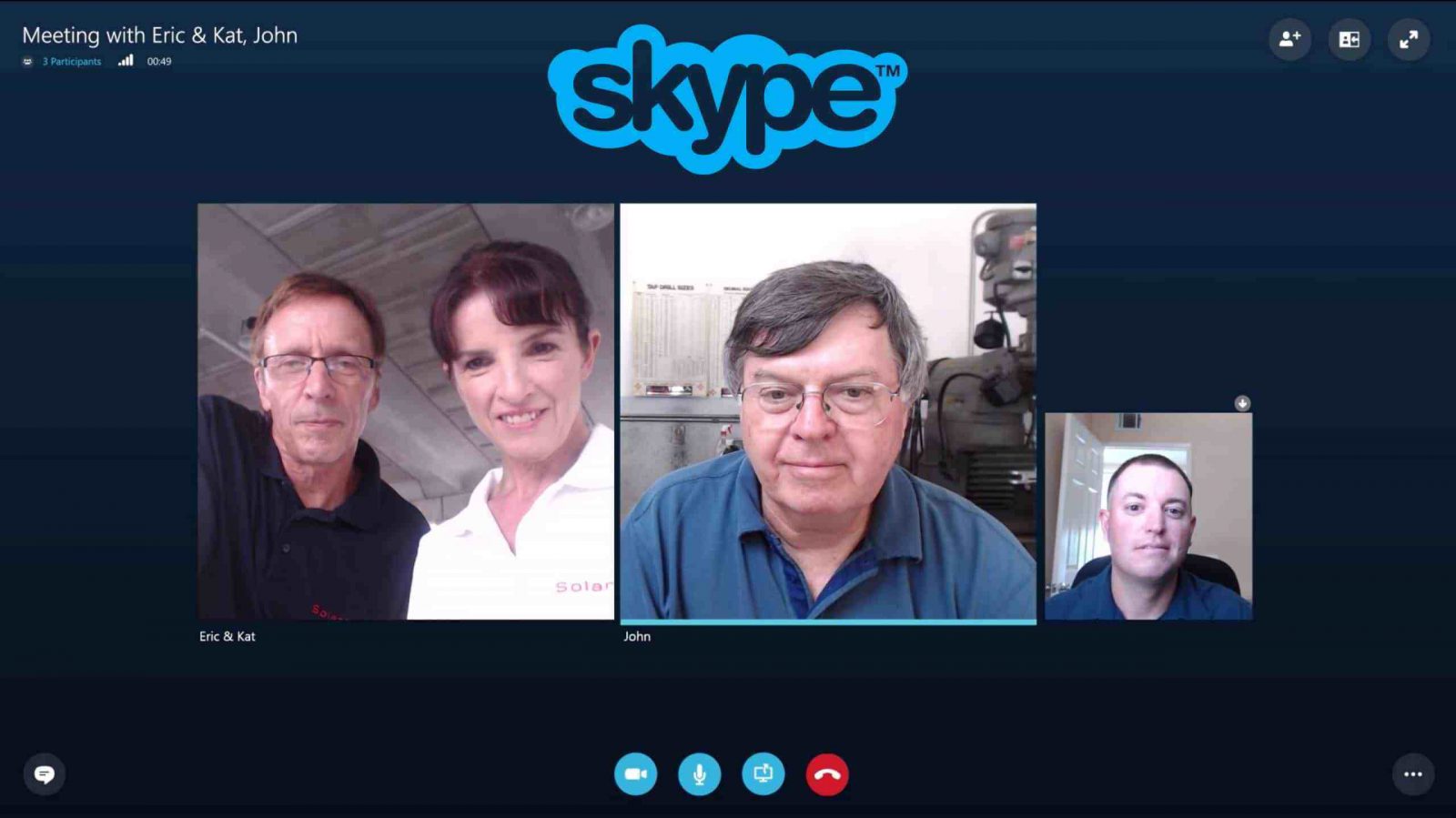 Ứng dụng Skype meet