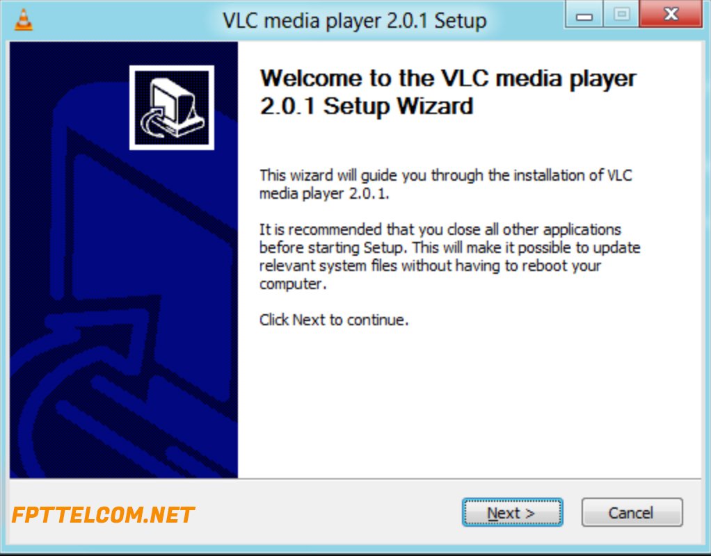 Cài đặt phần mềm VLC