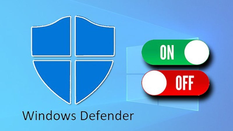 cách tắt Windows Defender (Windows Security) 