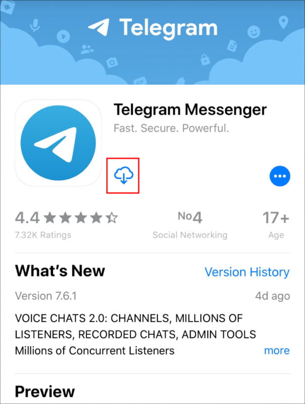Cài đặt Telegram