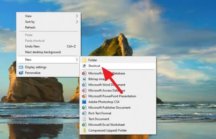 How to quickly change your next desktop background shortcut on Windows 10