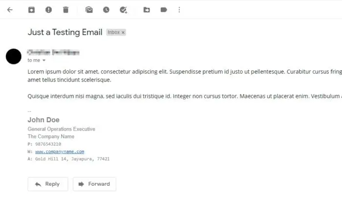 Cách Tạo Chữ Ký Ở Cuối Email Trong Gmail