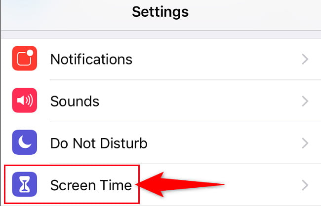 Chọn thời gian sử dụng dụng trên iPhone
