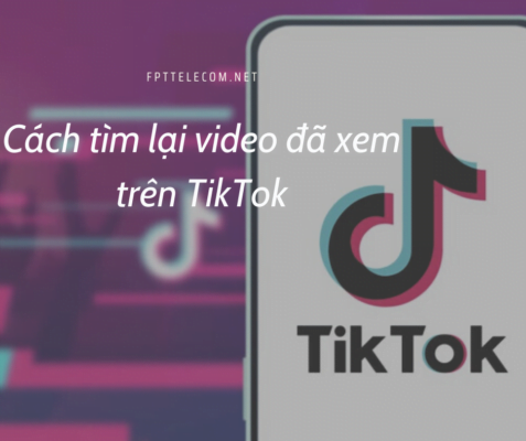 Cách tìm lại video đã xem trên TikTok