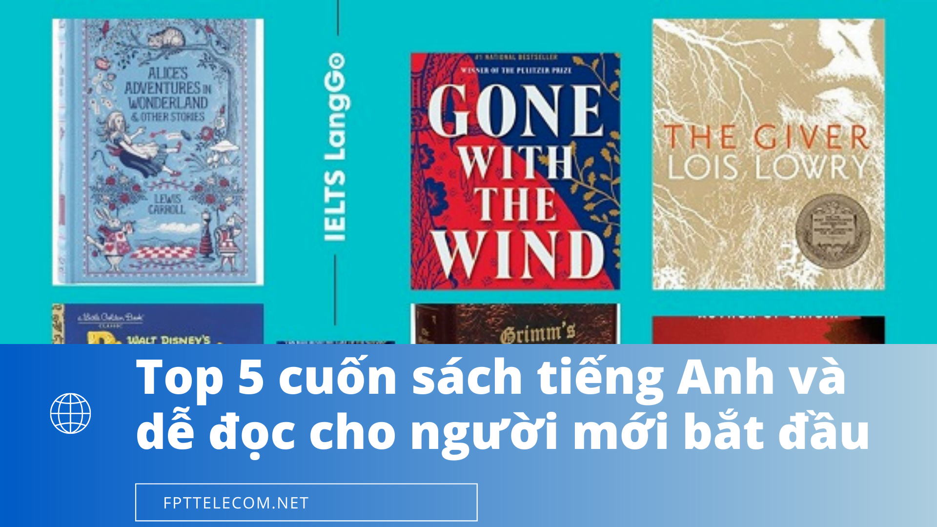 Top 5 cuốn sách tiếng Anh