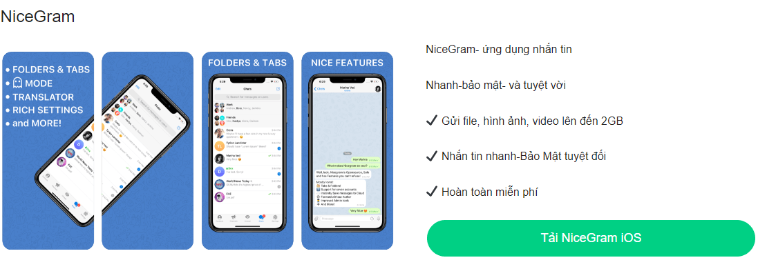 Tải ứng dụng Nicegram