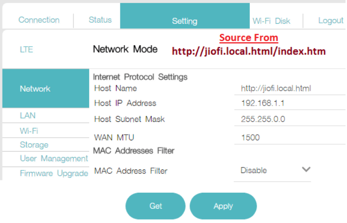 Để đổi mật khẩu ở website Jiofi, người dùng cần truy cập vào cấu hình wifi